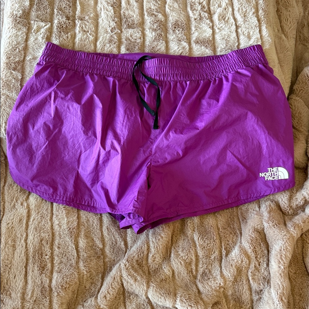 The North Face Women's Vibrant Purple Athletic Shorts